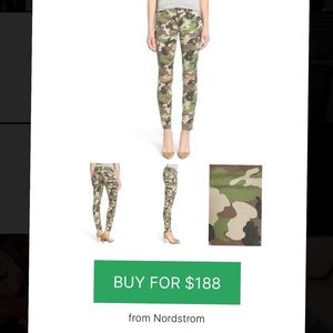 DL 1961 XTWILL Emma Camo Jeans